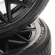 18x8 Matte Black Predator Viper Alloys for Ford Transit Custom 2012-2023