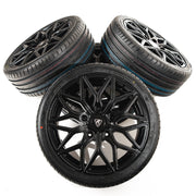 20x8 Matte Black Predator Viper Alloys for Ford Transit Custom 2012-2023