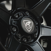 20x9.5 Matte Black Predator Wolf Alloys for VW Amarok 2023+