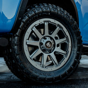 18x8 Gunmetal Grey Predator Hurricane Alloys for VW Amarok 2023+