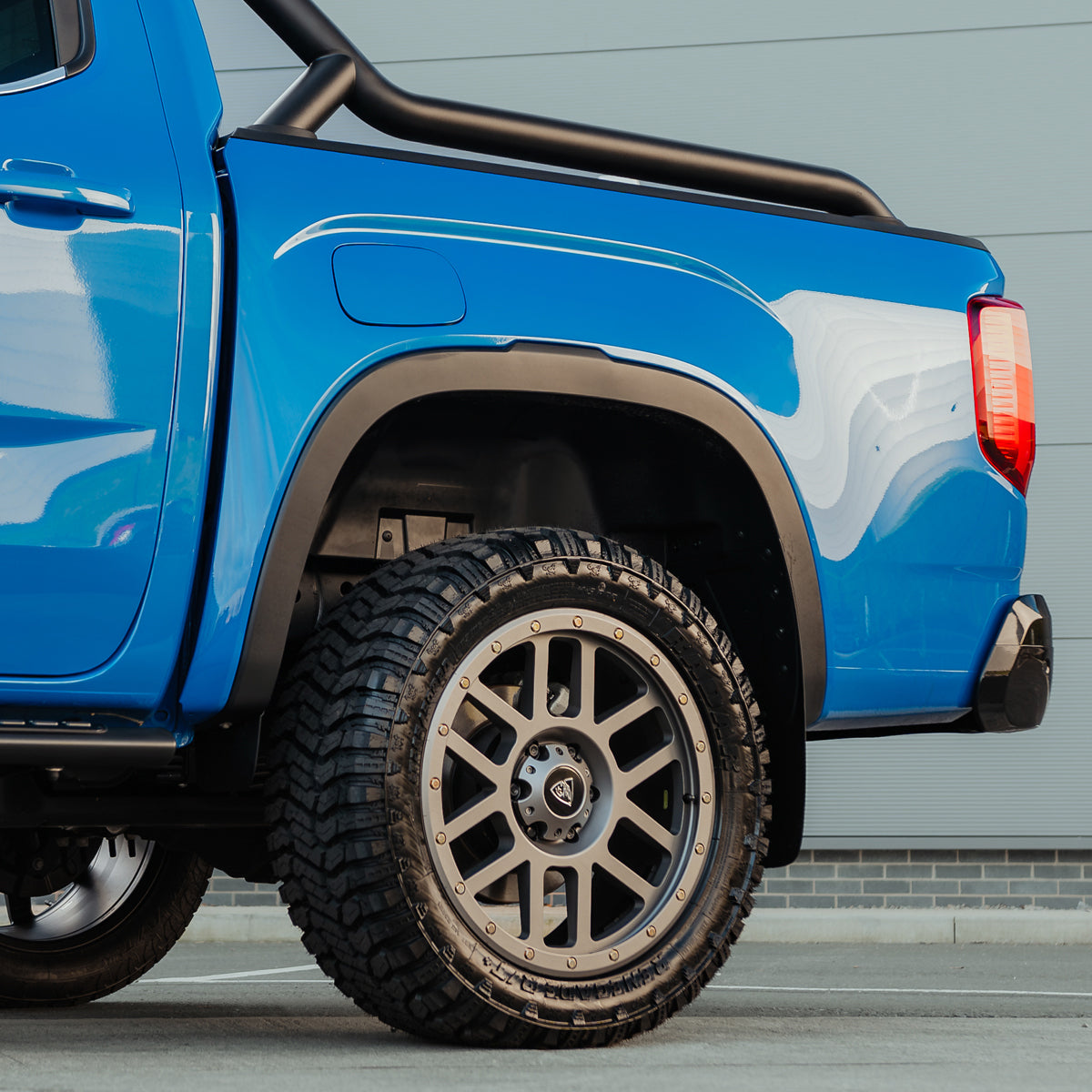 20x9 Matte Black Predator Dakar Alloys for VW Amarok 2023+