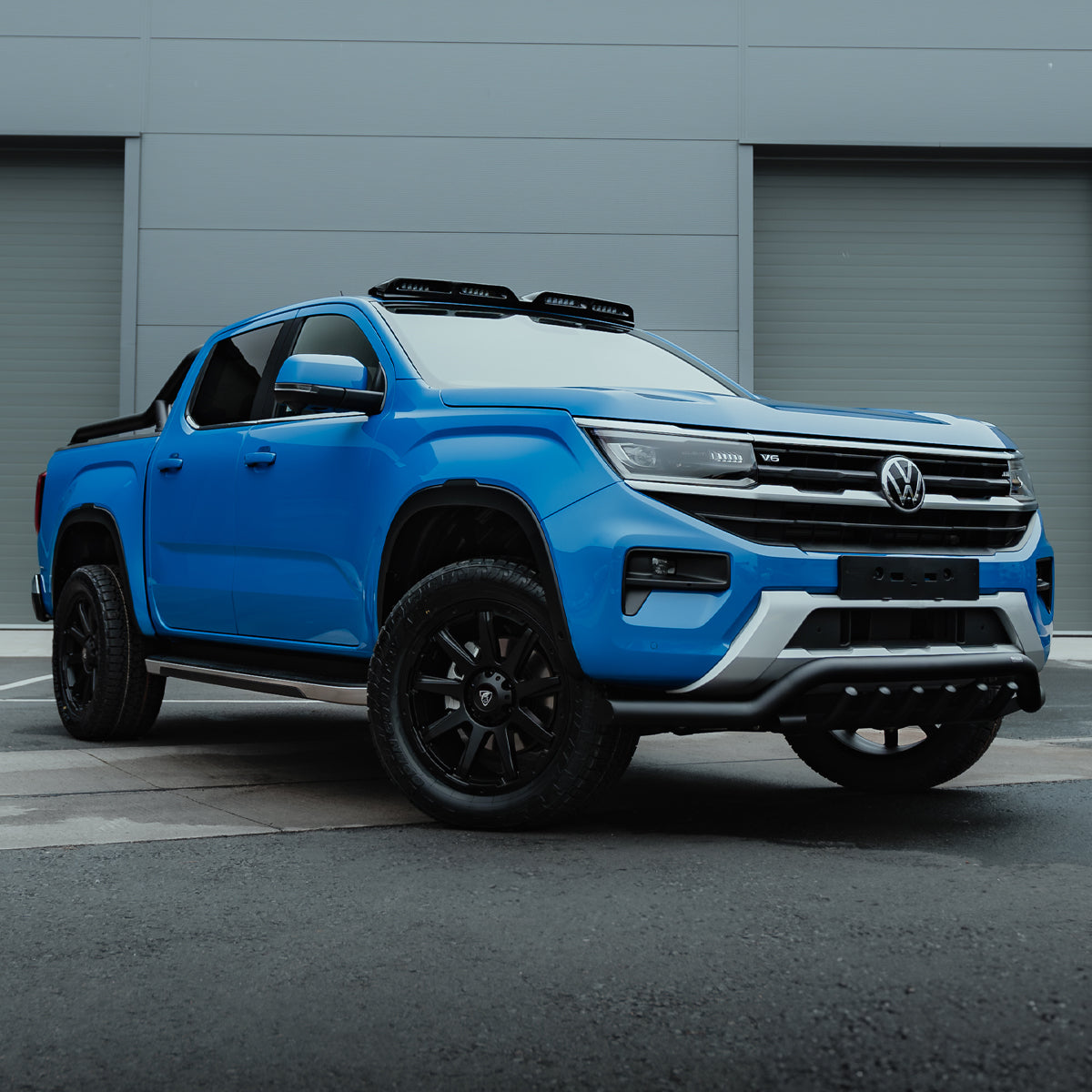 20x9 Matte Black Predator Hurricane Alloys for VW Amarok 2023+