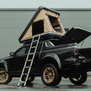 Isuzu D-Max Black Predator Explorer Hard Shell ABS Pop-Up 2-Person Rooftop Tent