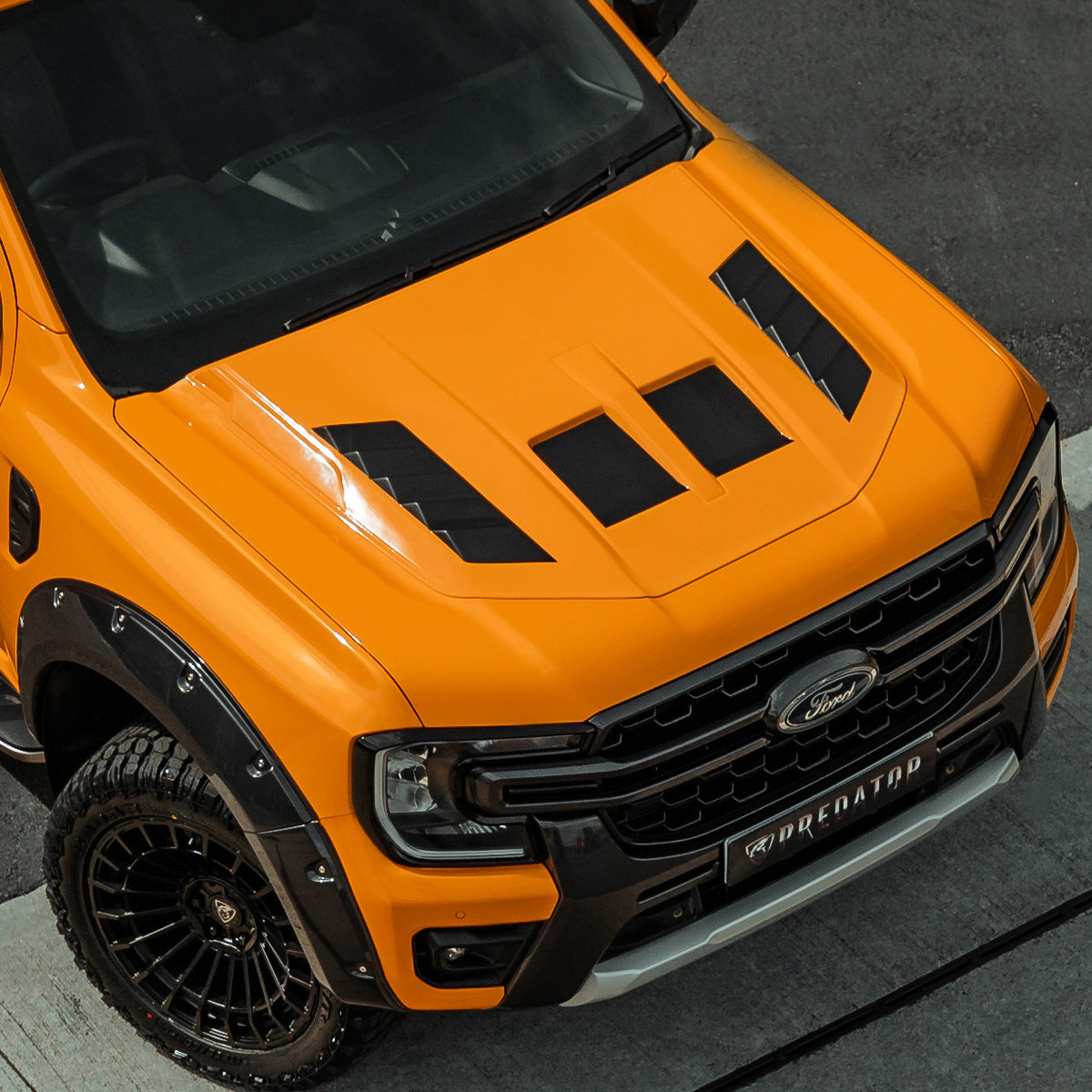Predator Full-Width Bonnet Scoop in Various Colours for Ford Ranger 2023+