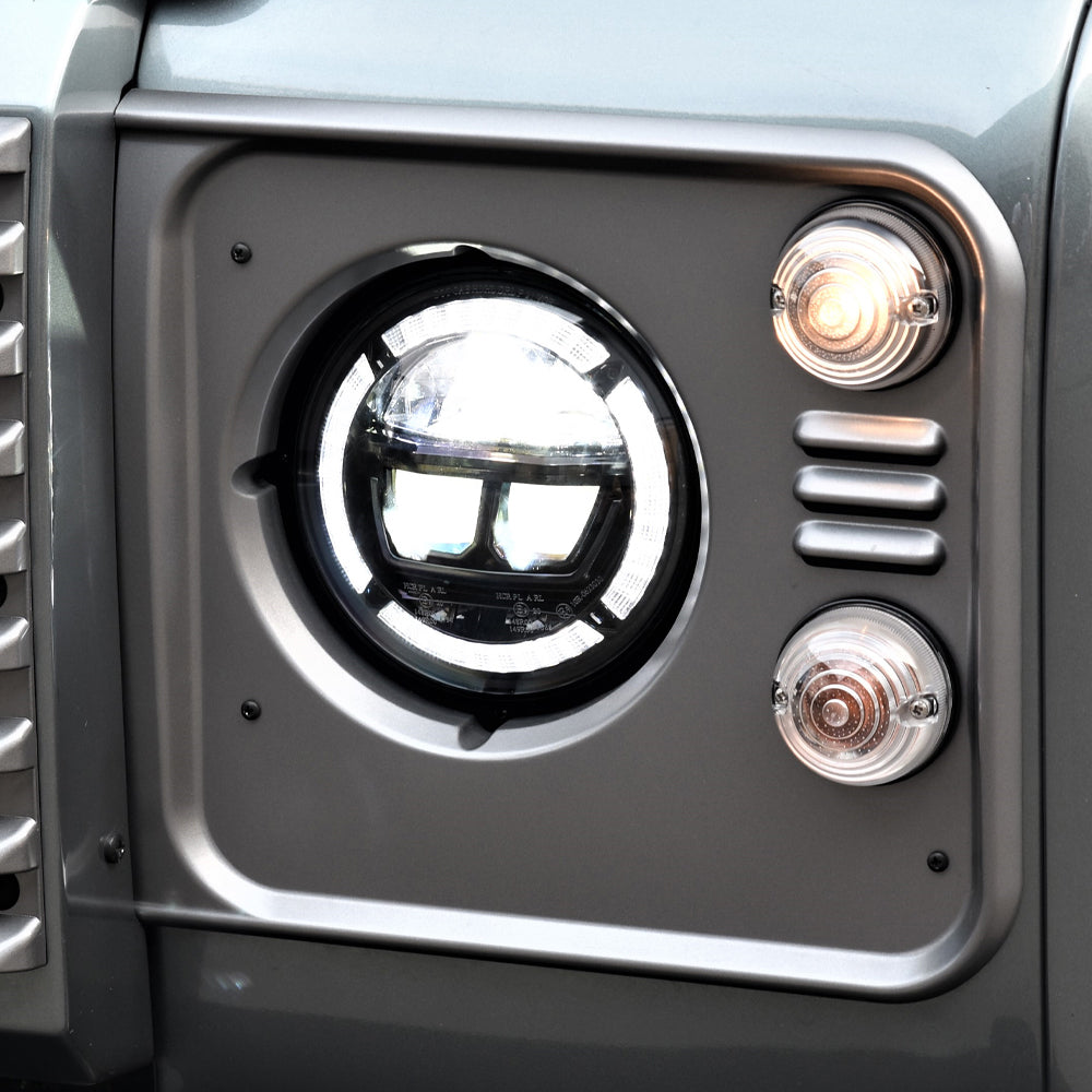 Predator Night Owl LED Headlights for Land Rover Defender 1983-2016