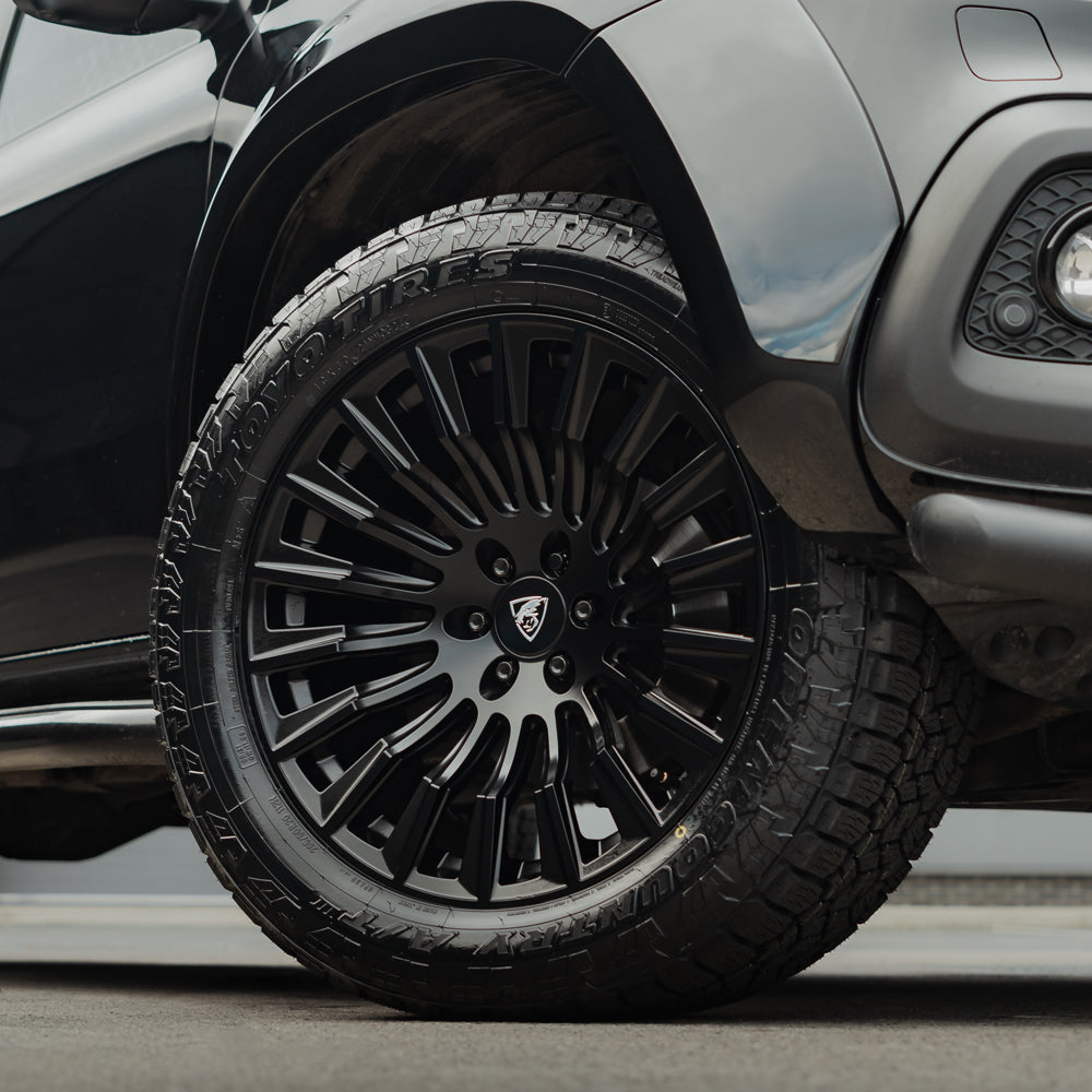 20x9 Satin Black Predator Denali XD Alloys for Mercedes X-Class