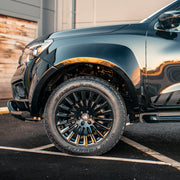 20x9 Satin Black Predator Denali XD Alloys for Nissan Navara NP300