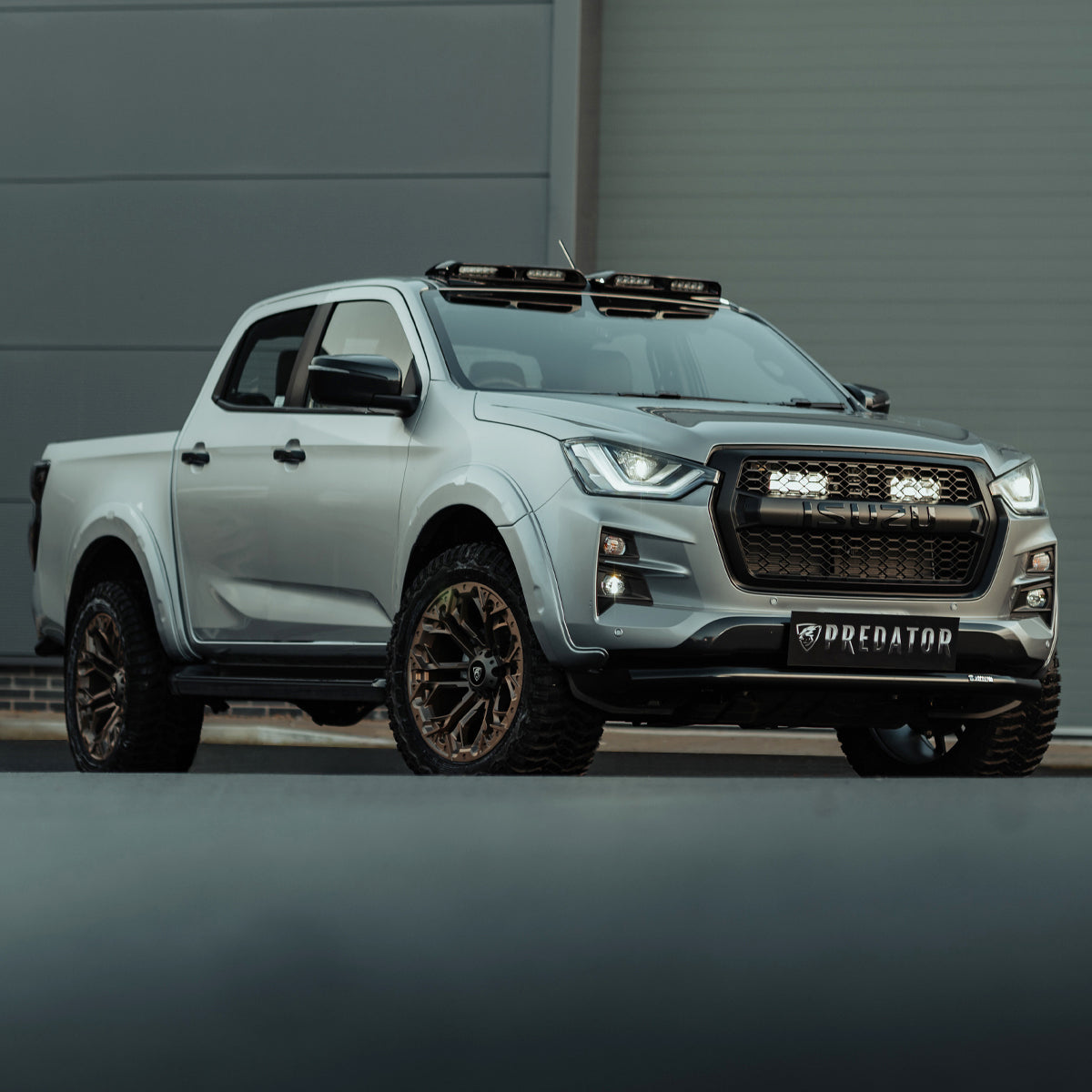 Predator Wheel Arch Extensions in Various Colours for Isuzu D-Max 2021-2024