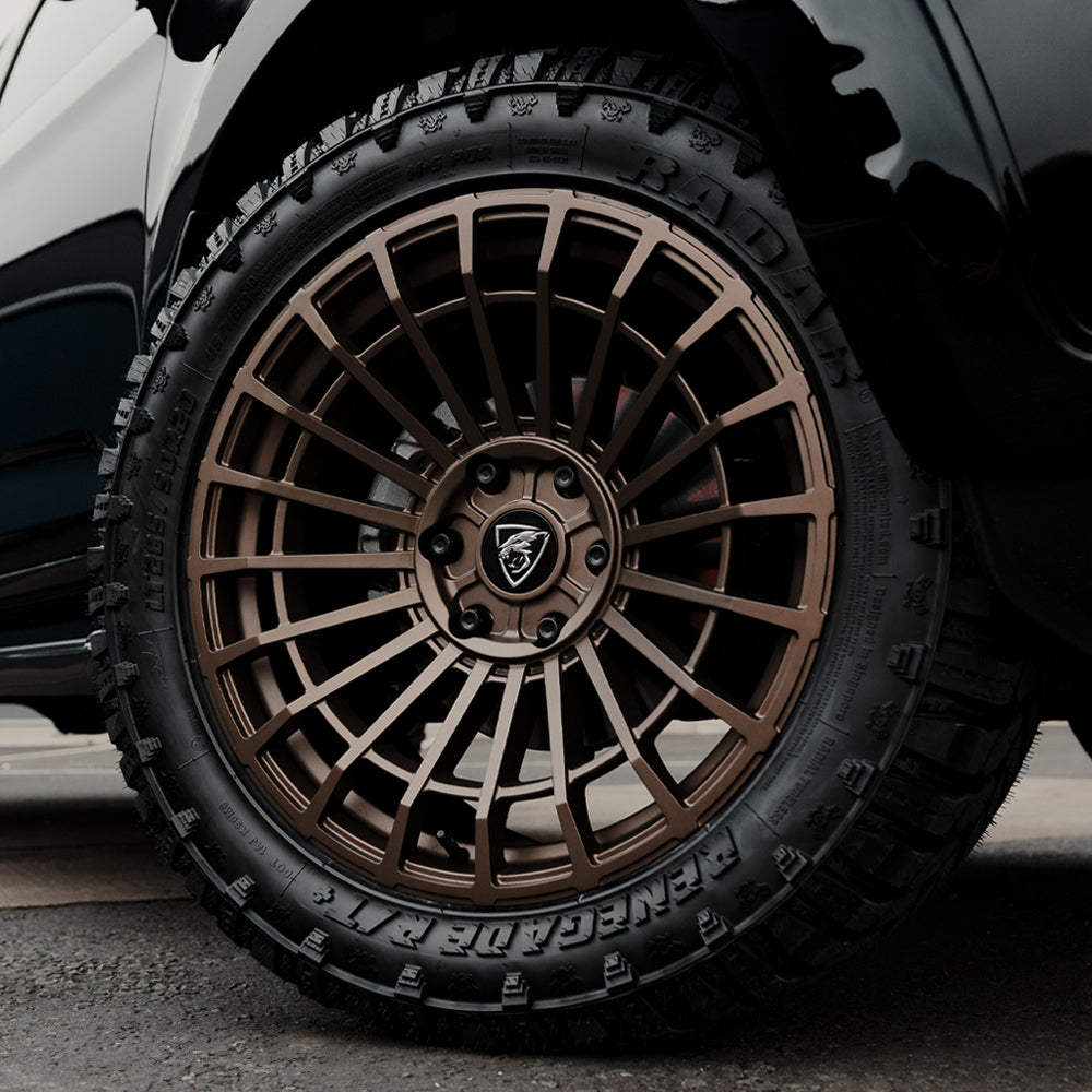 20x9.5 Bronze Predator Iconic Alloys for Isuzu D-Max 2021+