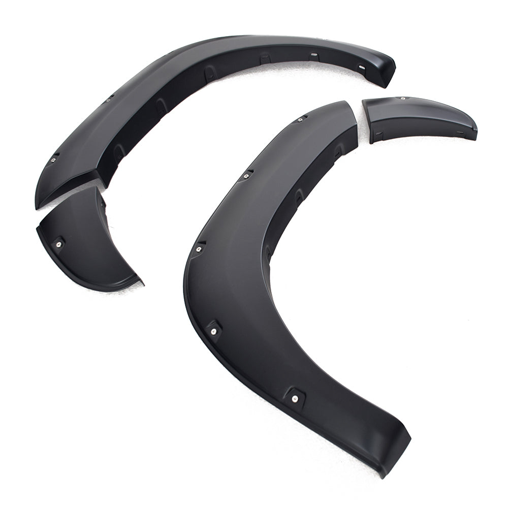 Predator GT-X Style Wheel Arches in Matte Black for Toyota Hilux 2021+