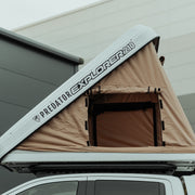 VW Amarok White Predator Explorer Hard Shell ABS Pop-Up 2-Person Rooftop Tent