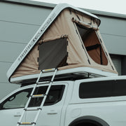VW Amarok White Predator Explorer Hard Shell ABS Pop-Up 2-Person Rooftop Tent