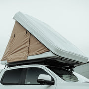 VW Amarok White Predator Explorer Hard Shell ABS Pop-Up 2-Person Rooftop Tent
