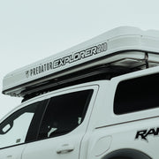 VW Amarok White Predator Explorer Hard Shell ABS Pop-Up 2-Person Rooftop Tent