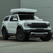 VW Amarok White Predator Explorer Hard Shell ABS Pop-Up 2-Person Rooftop Tent