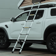 VW Amarok White Predator Explorer Hard Shell ABS Pop-Up 2-Person Rooftop Tent