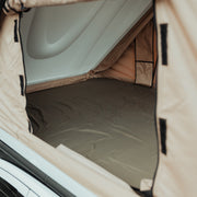 VW Amarok White Predator Explorer Hard Shell ABS Pop-Up 2-Person Rooftop Tent