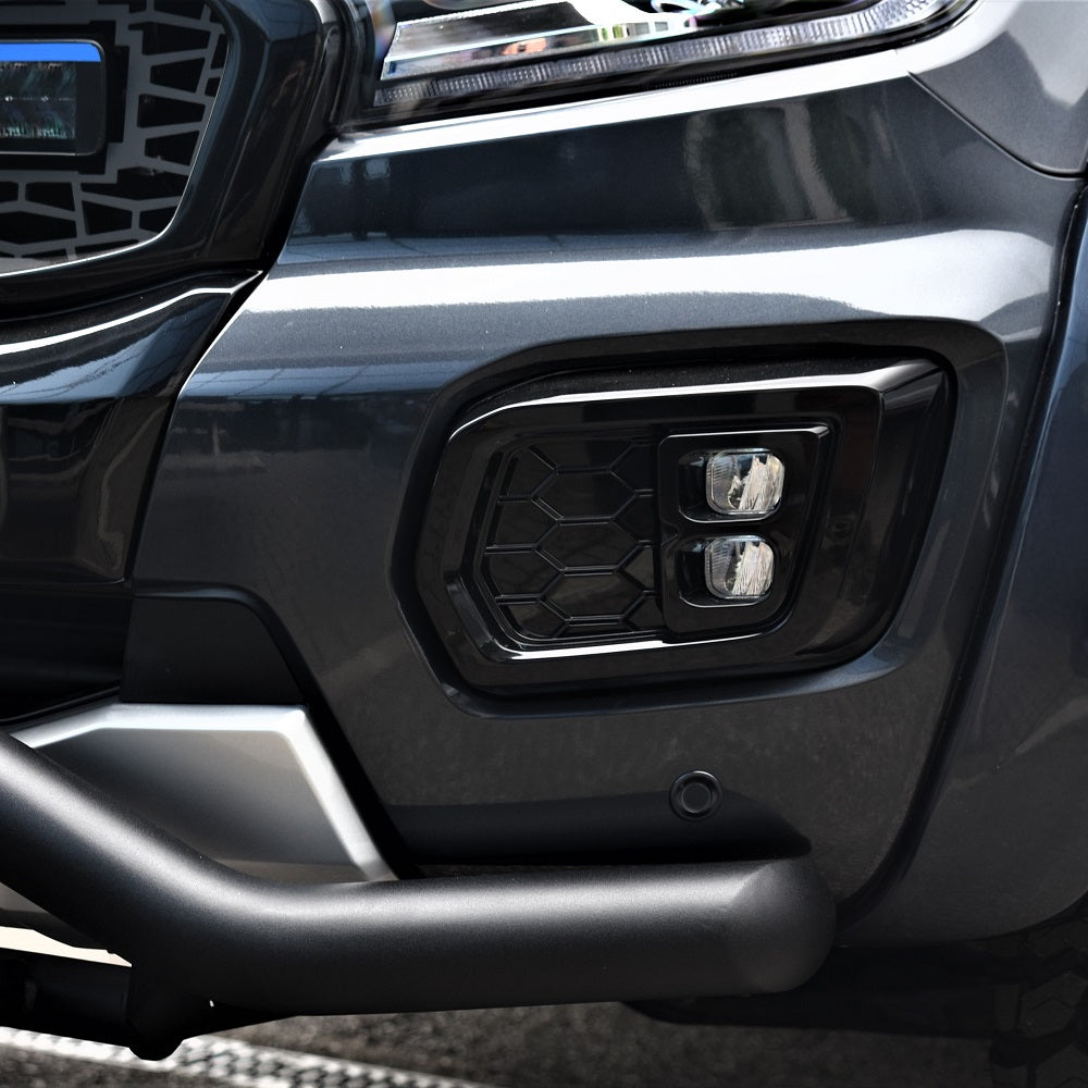 Predator Gloss Black Fog Light and Indicator Upgrade for Ford Ranger 2019-2022