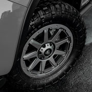 18x8 Gunmetal Grey Predator Hurricane Alloys for Ford Ranger 2012-2019