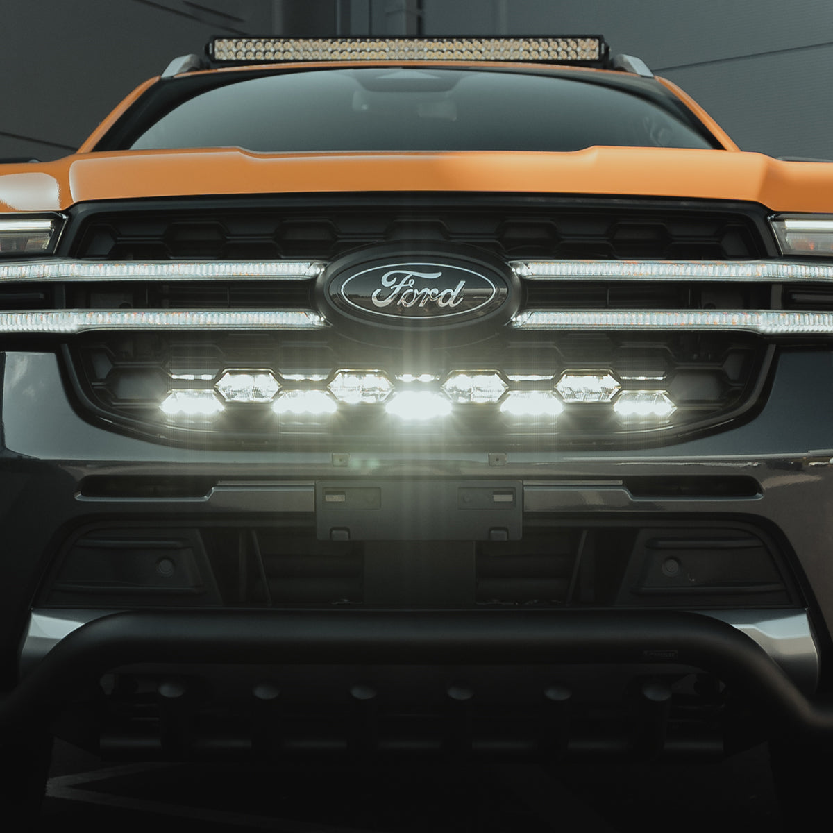 Predator 30" LED Light Bar Grille Integration for Ford Ranger 2023+