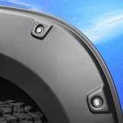 Predator Wheel Arches with Rivets in Matte Black for Toyota Hilux 2016-2020