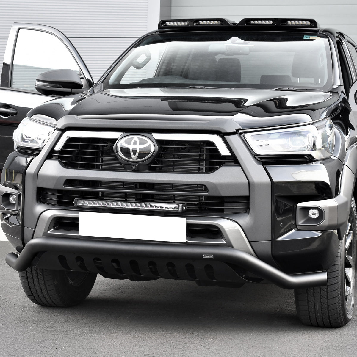 Predator Front Number Plate LED Light Bar for Toyota Hilux 2016+