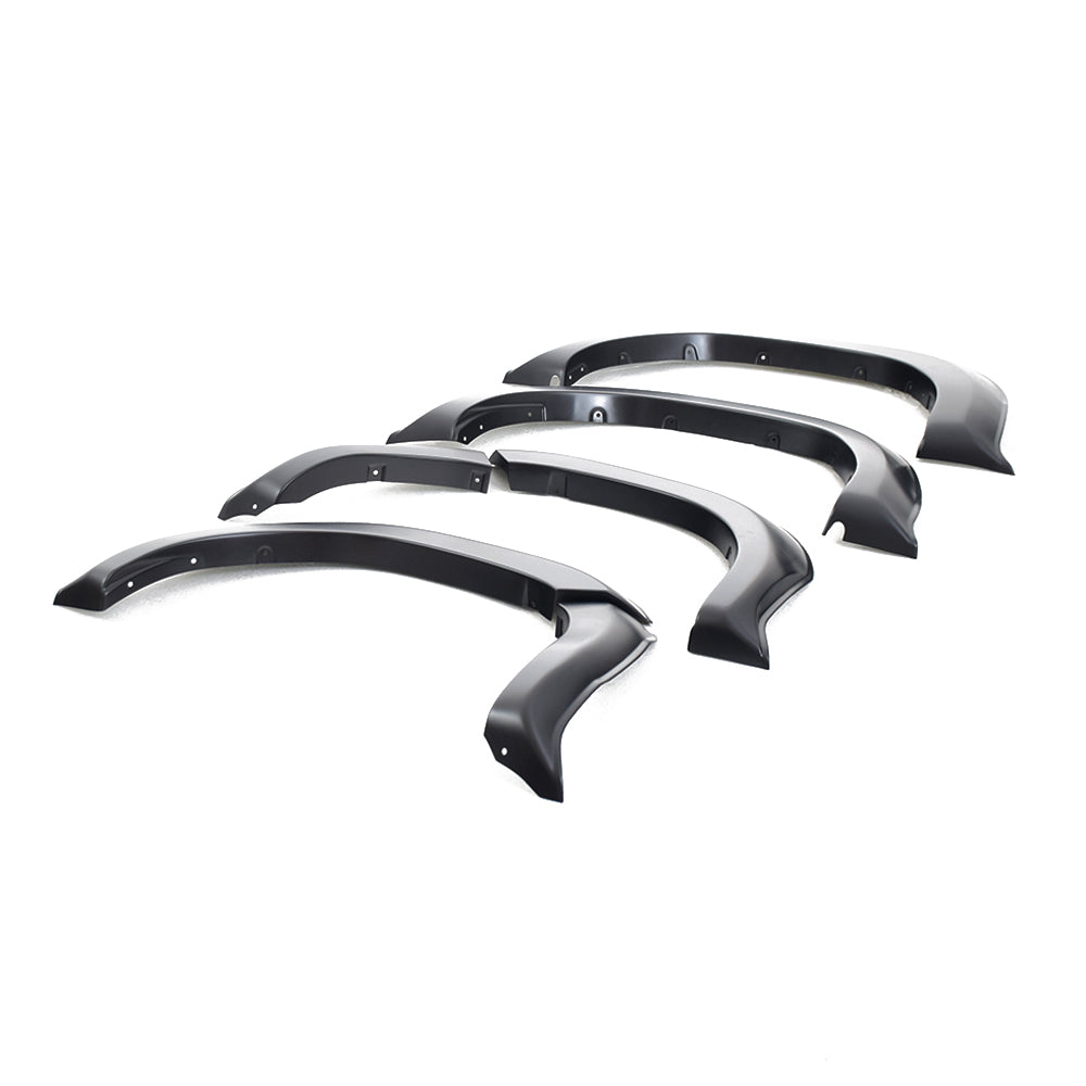 Predator GT-R Style Wheel Arches in Matte Black for Toyota Hilux 2021+