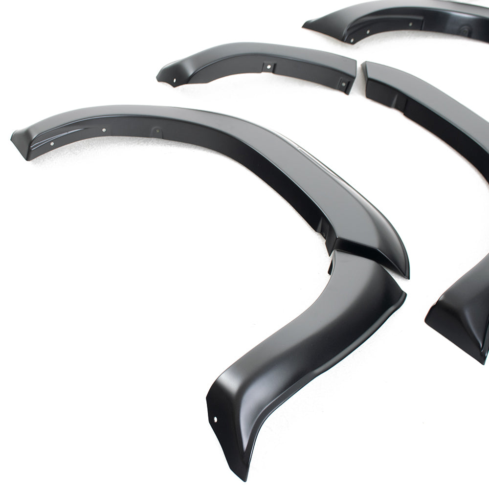 Predator GT-R Style Wheel Arches in Matte Black for Toyota Hilux 2021+
