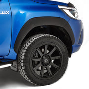 Predator Smooth Wheel Arches in Matte Black for Toyota Hilux 2016-2020