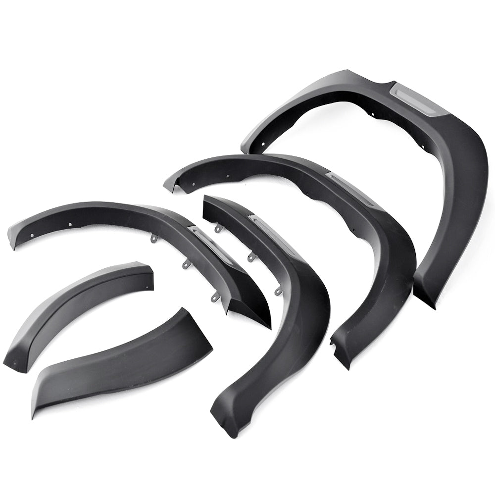 Predator 30mm Wheel Arches in Matte Black for Toyota Hilux 2021+