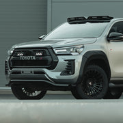 20x9.5 Matte Black Predator Iconic Alloys for Toyota Hilux