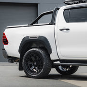 20x9.5 Matte Black Predator Wolf Alloys for Toyota Hilux 2016+