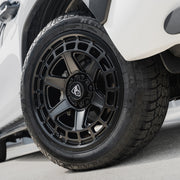 20x9.5 Matte Black Predator Wolf Alloys for Toyota Hilux 2016+