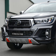 Predator Front Bumper Mask with DRLs for Toyota Hilux Invincible X 2018-2020