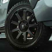20x9 Matte Black Predator Hurricane Alloys for Mercedes X-Class