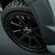20x9 Matte Black Predator Hurricane Alloys for Mercedes X-Class