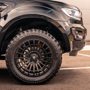 20x9.5 Matte Black Predator Iconic Alloys for Ford Ranger 2012-2022