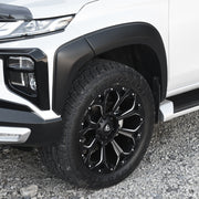 Predator Wheel Arch Extensions in Matte Black for Mitsubishi L200 Series 6