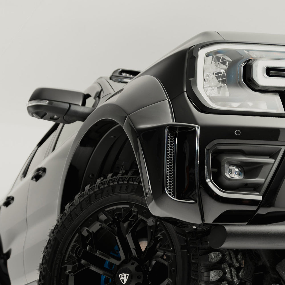 Predator Monster Vented Wheel Arch Extensions for Ford Ranger 2023+