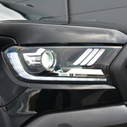 Predator Mustang Style HID Headlights for Ford Ranger 2016-2022