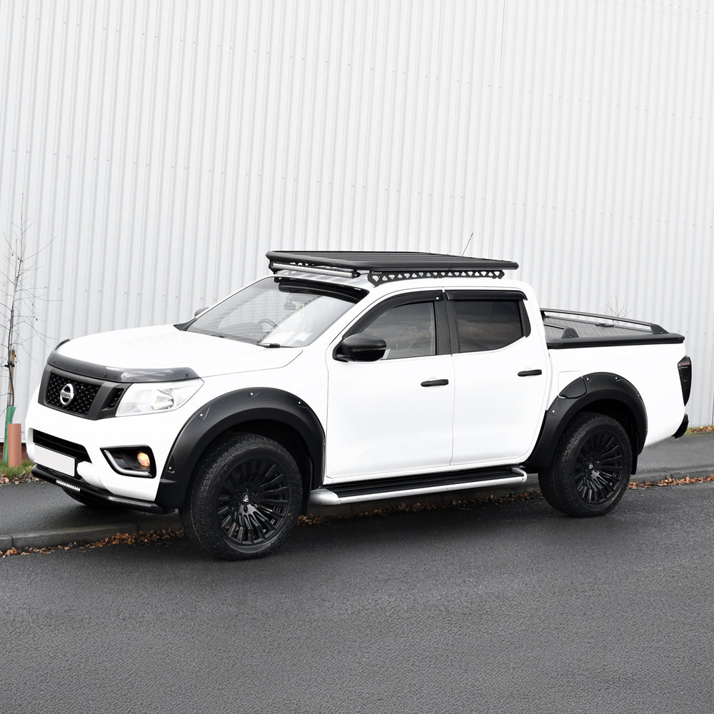 Predator Wheel Arch Extensions in Matte Black for Nissan Navara NP300 (With or Without AdBlue)