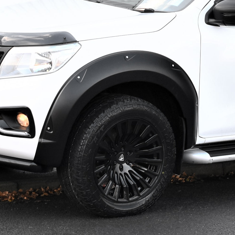 Predator Wheel Arch Extensions in Matte Black for Nissan Navara NP300 (With or Without AdBlue)