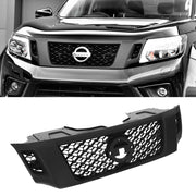 Predator Matte Black Grille with Camera Mount for Nissan Navara NP300