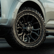 20x9.5 Matte Black Predator Panthera Alloys for Isuzu D-Max 2021+
