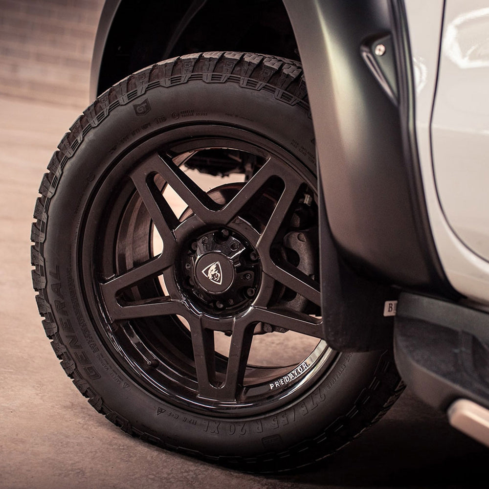 20x9 Gloss Black Predator Fox Alloys for Ford Raptor 2023+