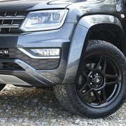 20x9 Gloss Black Predator Fox Alloys for VW Amarok 2010-2020
