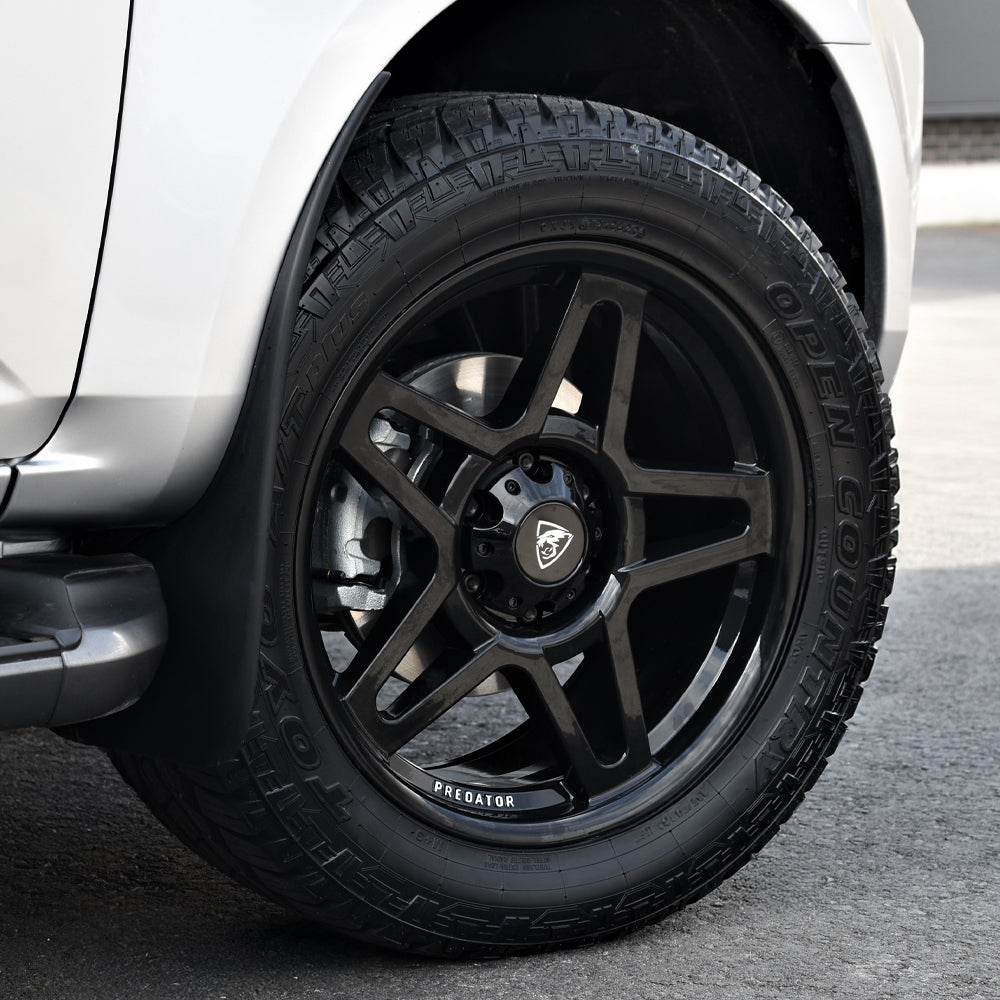 20x9 Gloss Black Predator Fox Alloys for Mercedes X-Class