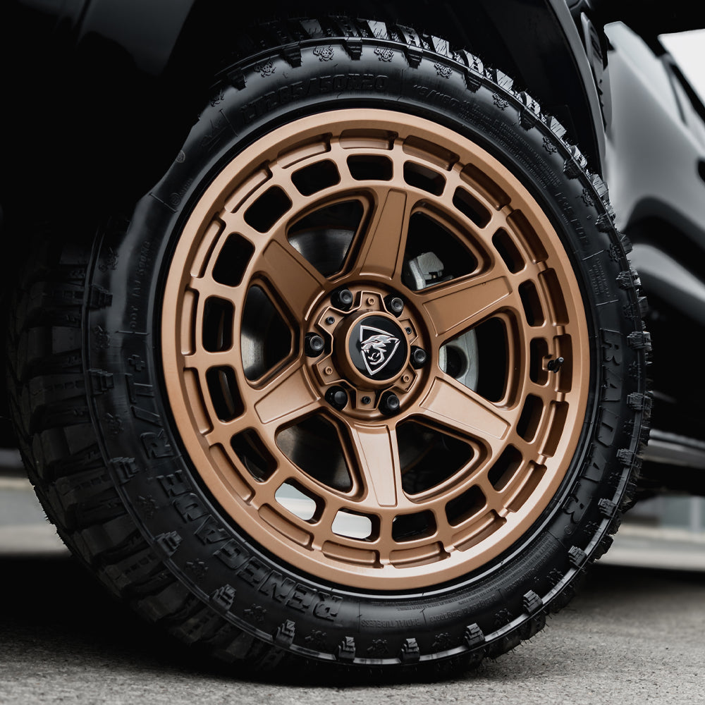 20x9.5 Bronze Predator Wolf Alloys for Toyota Hilux 2016+