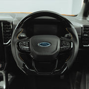 Gloss Black Heated Steering Wheel for Ford Ranger Wildtrak 2023+