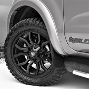 20x9.5 Matte Black Predator Panthera Alloys for Ford Ranger 2012-2022